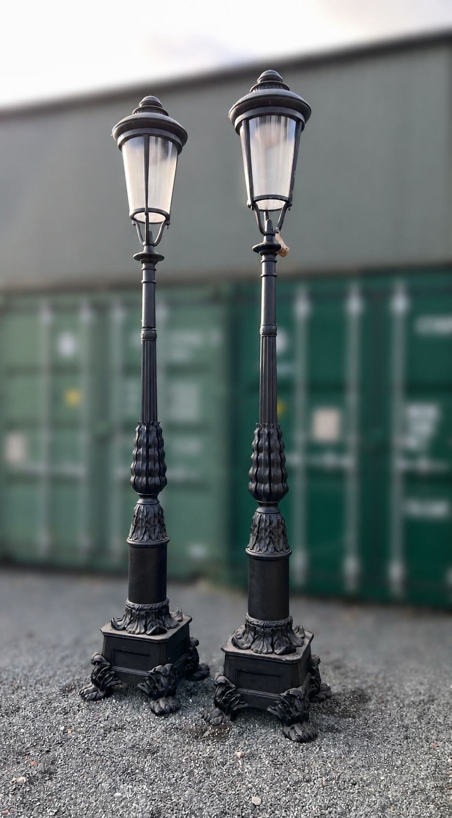 Replica Street Lights in the style of the Spanish Steps in Rome โ asset 0013-0001/2